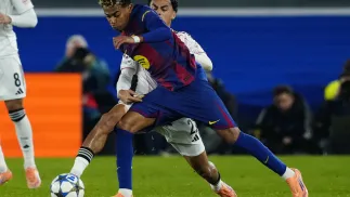 Lamine Yamal. Fot. PAP/EPA/Alejandro Garcia 