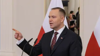 Кароль Навроцкий. Fot. PAP/Paweł Supernak