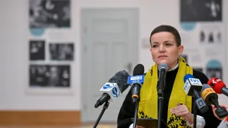 Szefowa MKiDN Marta Cienkowska. Fot. PAP/	Piotr Polak