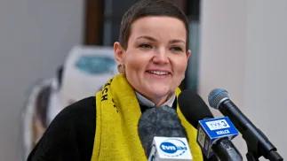 Marta Cienkowska. Fot. PAP/	Piotr Polak