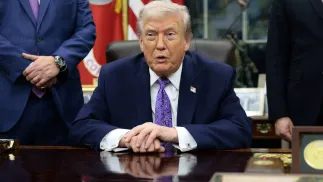 Donald Trump. Fot. EPA/SHAWN THEW / POOL