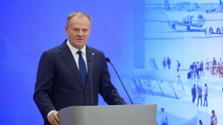 Premier Donald Tusk. Fot. PAP/Leszek Szymański