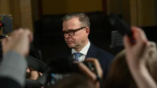 Премьер-министр Финляндии Петтери Орпо. Fot. PAP/Marcin Obara