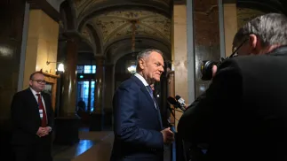 Хельсинки. Премьер-министр Польши Дональд Туск. Fot. PAP/Marcin Obara