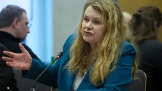 Posłanka KO Katarzyna Piekarska. Fot. PAP/Leszek Szymański