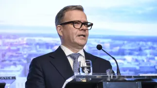 Премьер-министр Финляндии Петтери Орпо. Fot. PAP/EPA/KIMMO BRANDT