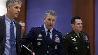 Генерали американської армії. Fot. PAP/EPA/Will Olivier