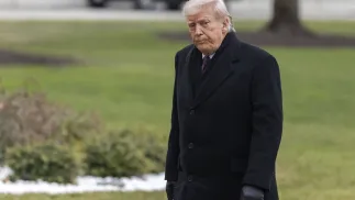 Prezydent USA Donald Trump. Fot. PAP/EPA/SHAWN THEW