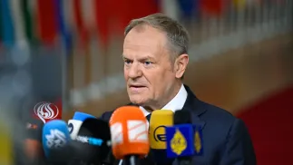 Premier Donald Tusk. Fot. PAP/Wiktor Dąbkowski