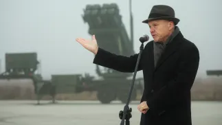 Ambasador USA w Polsce Thomas Rose. Fot. PAP/	Leszek Szymański