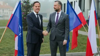 Władysław Kosiniak-Kamysz, Mark Rutte Fot. PAP/Tomasz Waszczuk