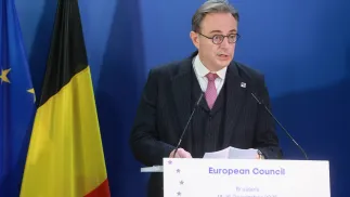 Барт де Вевер. Fot. PAP/EPA/OLIVIER HOSLET