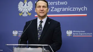 Poland's Foreign Minister Radoslaw Sikorski. Photo/PAP/Albert Zawada