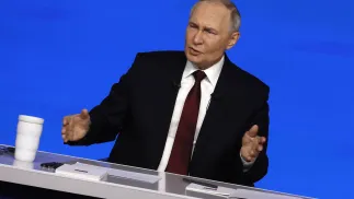 Володимир Путін. Fot. PAP/EPA/SERGEI ILNITSKY