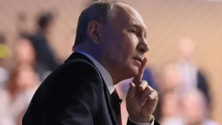 Władimir Putin Fot. PAP/EPA/ALEXANDER KAZAKOV/SPUTNIK/KREMLIN / POOL