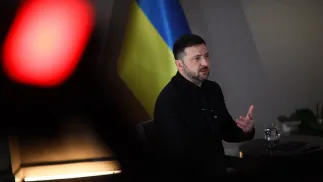 Президент України Володимир Зеленський. Fot. PAP/Leszek Szymański