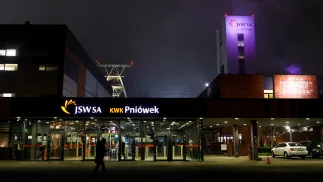 Kopalnia Węgla Kamiennego Jastrzębskiej Spółki Węglowej Pniówek w Pawłowicach. Fot. PAP/Kasia Zaremba