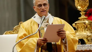 Papież Leon XIV. Fot. PAP/EPA/GIUSEPPE LAMI