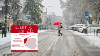 Trudne warunki na drogach. Fot. Fot. PAP/Marcin Bielecki