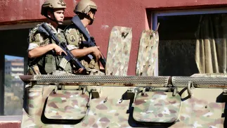 Libańska armia. Fot. PAP/EPA/	STRINGER