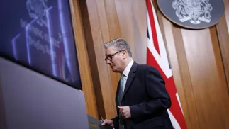 Keir Starmer. Fot. PAP/EPA/	TOLGA AKMEN / POOL