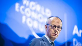 Friedrich Merz. Fot. EPA/GIAN EHRENZELLER