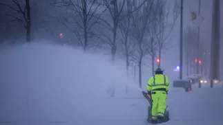 W większości wschodnich stanów alert pogodowy potrwa do poniedziałku. Fot. PAP/EPA/PAP/EPA/JIM LO SCALZO