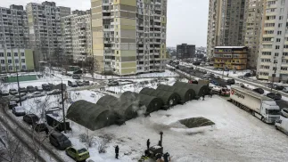 Kijów. Fot. PAP/EPA/MAXYM MARUSENKO