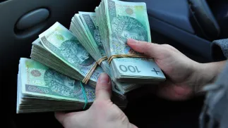 Pieniądze Fot. PAP/Marcin Bielecki