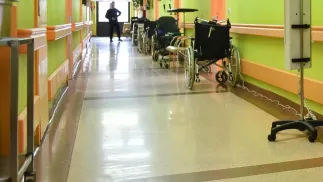 Wnętrze Domu Pomocy Społecznej - zdjęcie ilustracyjne Fot. PAP/Wojtek Jargiło