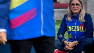 Cilia Flores Fot. PAP/EPA/MIGUEL GUTIERREZ