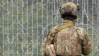 granicy Granica łotewsko-białoruska w miejscowości Robeznieki na Łotwie Fot. PAP/EPA/VALDA KALNINA