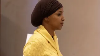 Ilhan Omar. Fot. PAP/EPA/MICHAEL REYNOLDS