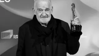 Bela Tarr. Fot. PA/CLEMENS BILAN