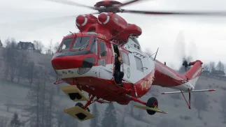 Helikopter TOPR (zdjęcie ilustracyjne). Fot. PAP/Grzegorz Momot