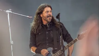 Dave Grohl Fot. PAP/EPA/HELLE ARENSBAK