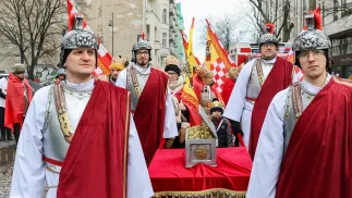Orszak Trzech Króli w Łodzi w 2025 roku. Fot. PAP/	Marian Zubrzycki