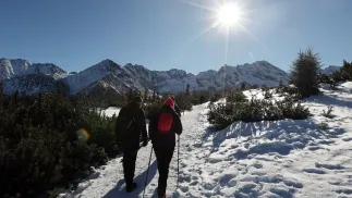 Turyści na Hali Gąsienicowej, fot. PAP/Grzegorz Momot