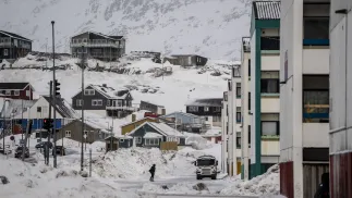 Столица Гренландии Нуук. Fot. PAP/EPA/Mads Claus Rasmussen