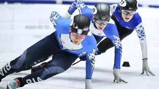 ME w short tracku. Zdj. ilustracyjne. Fot. PAP/Adam Warżawa