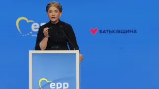 Юлія Тимошенко. Fot. PAP/EPA/KAI FORSTERLING