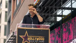 Ryan Reynolds. Fot. PAP/EPA/	JILL CONNELLY