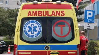 Ambulans. Zdj. ilustracyjne. Fot. PAP/Albert Zawada