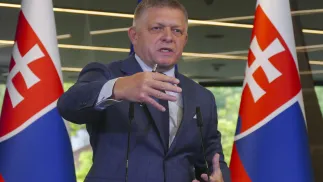 Premier Słowacji Robert Fico. Fot. PAP/EPA/STRINGER