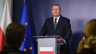 Sekretarz stanu w MSZ Marcin Bosacki, fot. PAP/Paweł Supernak