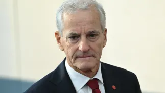 Premier Norwegii Jonas Gahr Stoere, fot. PAP/Radek Pietruszka