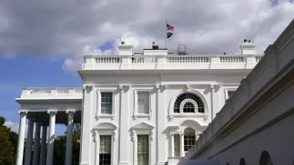 Biały Dom w Waszyngtonie, fot. PAP/EPA/WILL OLIVER