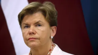  Байба Браже Fot. PAP/EPA/TOMS KALNINS 