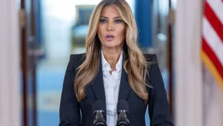 Melania Trump. Fot. EPA/SHAWN THEW