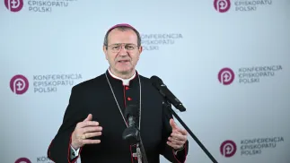 Przewodniczący Konferencji Episkopatu Polski abp Tadeusz Wojda. Fot. PAP/Adam Warżawa
